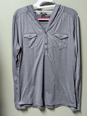 Marmot Women's long sleeve henley grey